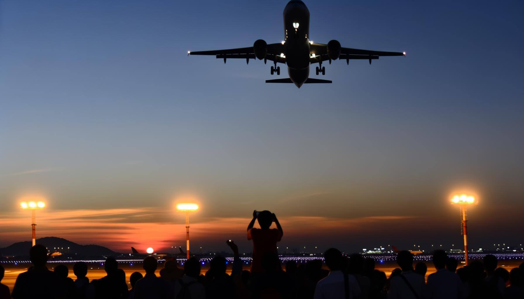 séjour à l'étranger - décollage avion