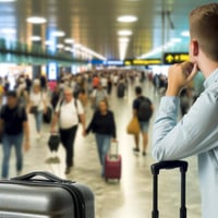 travailler à l'étranger : aéroport